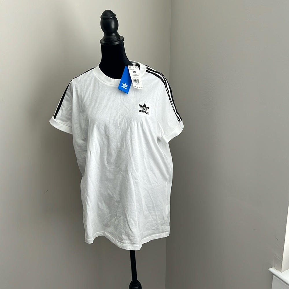 Adidas 3 stripes tee